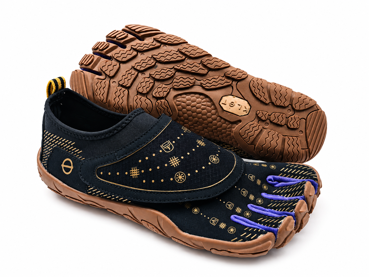KLOT Nomad — zero-drop, five-toe barefoot shoe
